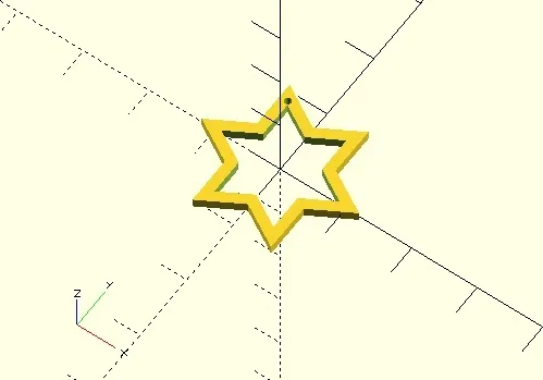 Ngôi sao phẳng tùy chỉnh với đuôi sao chổi cho trang trí Giáng ...