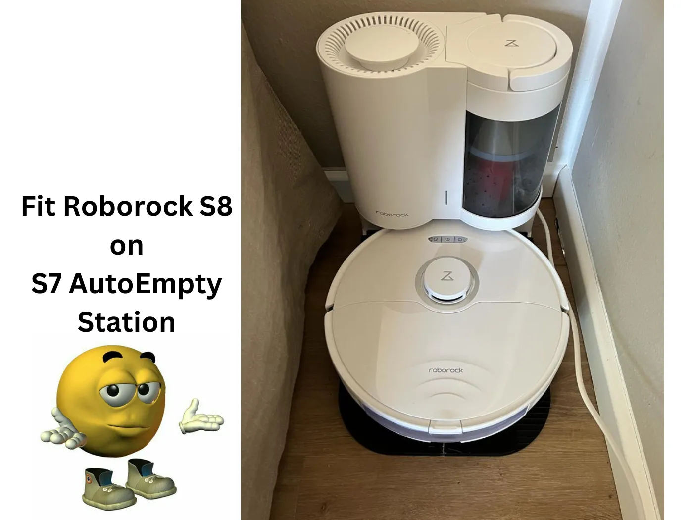 Bộ chuyển đổi tự động Roborock cho S8 từ trạm S7