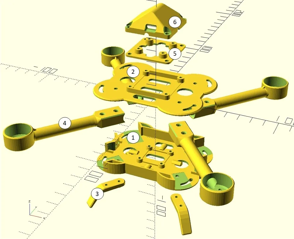 Máy bay không người lái nano gập gọn FNQ220 nhẹ và nhỏ gọn