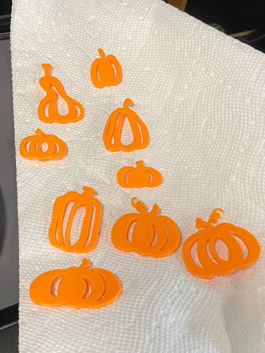 Bộ sưu tập bí ngô trang trí bảng chữ cái