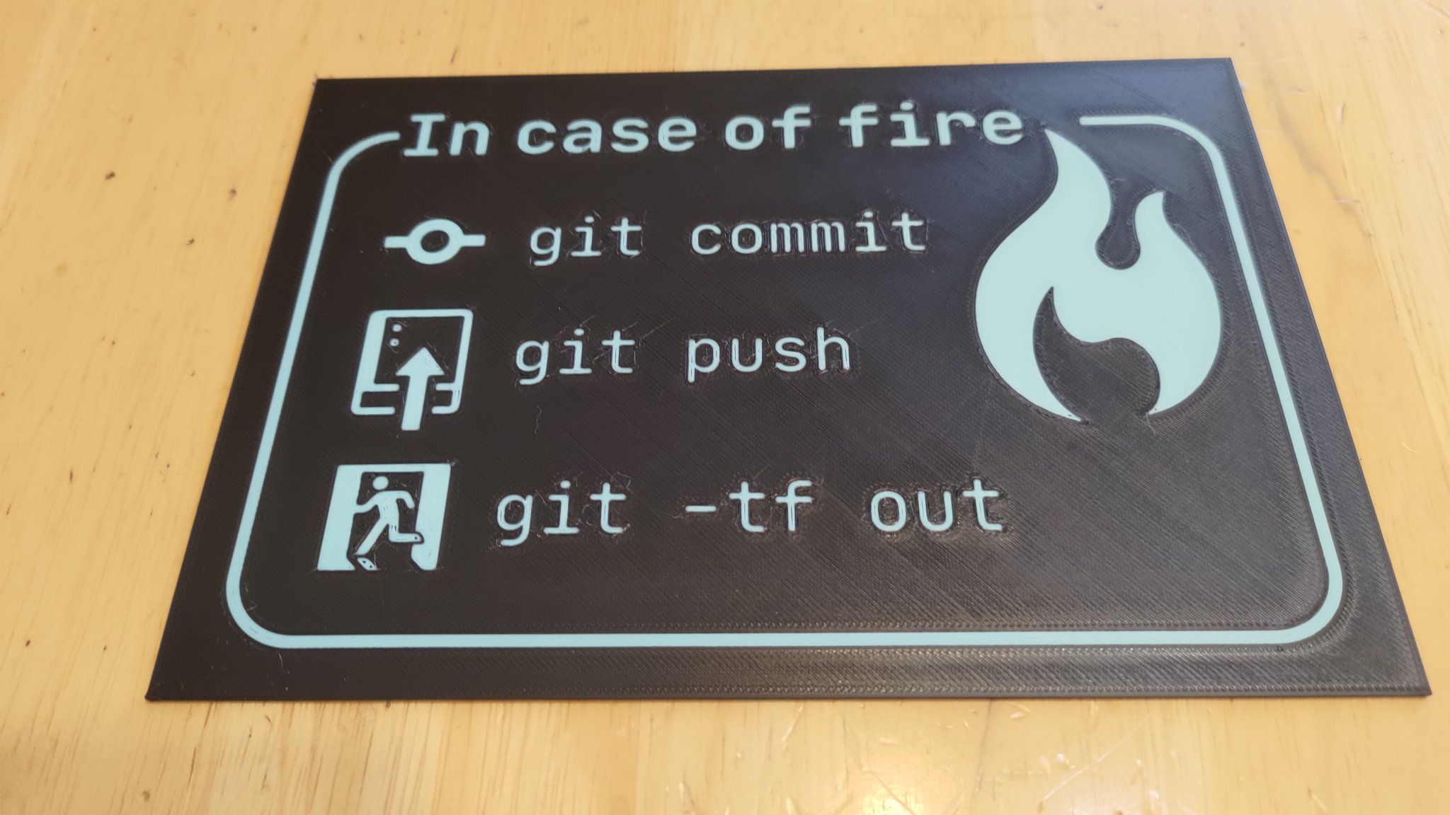 Biểu ngữ hài hước về phòng cháy chữa cháy cho lập trình viên