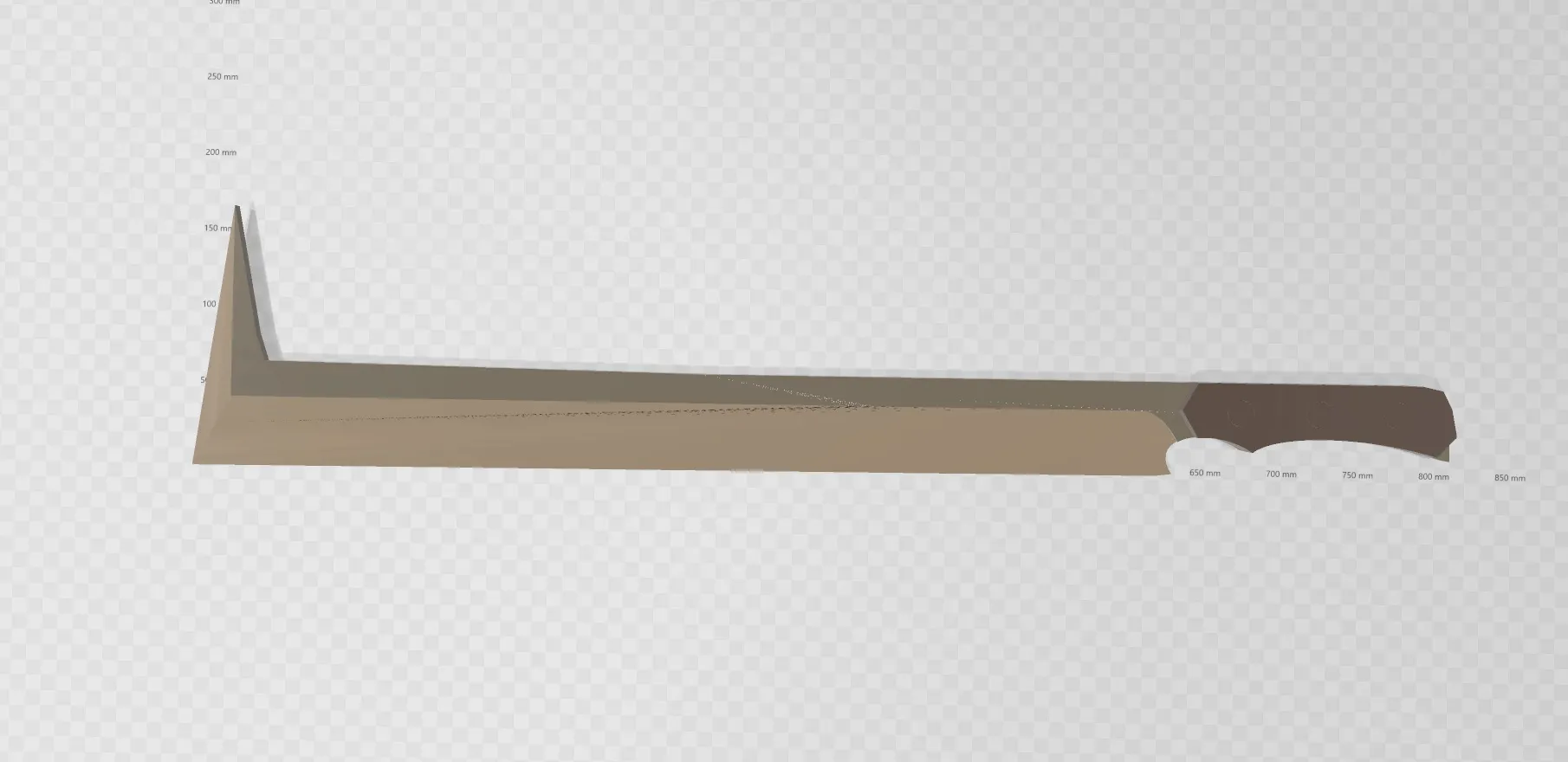 Mô hình kiếm Scimitar của Uruk Hai trong The Lord of the Rings