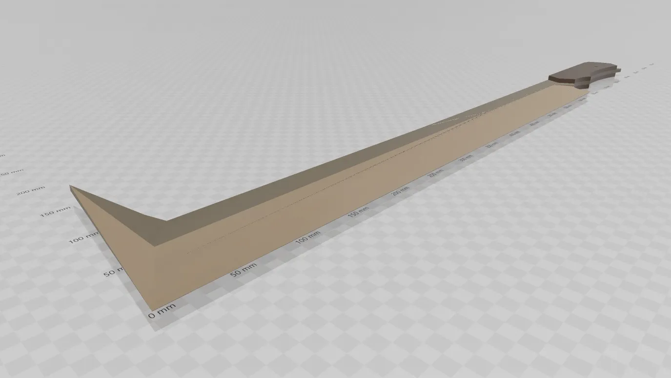 Mô hình kiếm Scimitar của Uruk Hai trong The Lord of the Rings