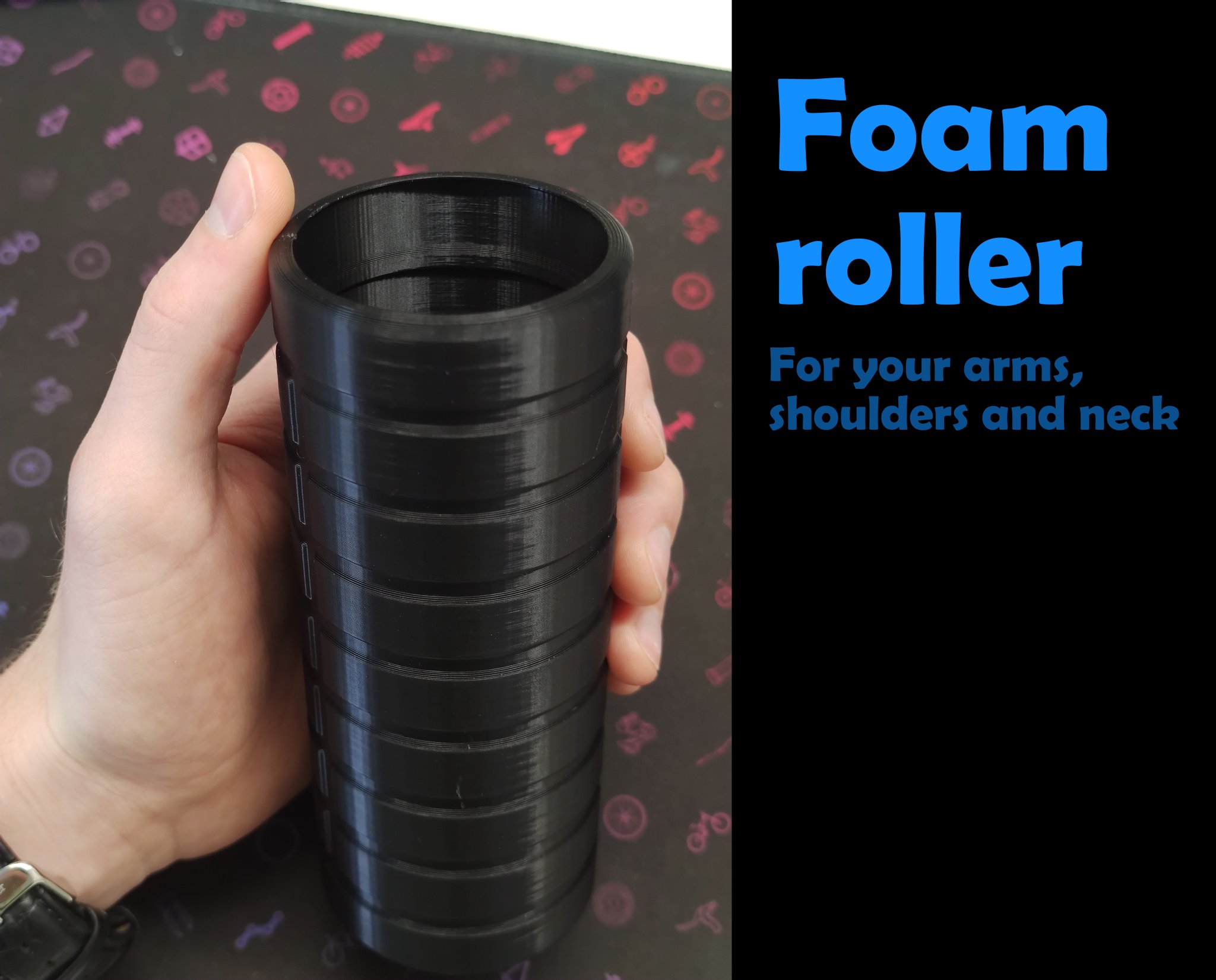 Con lăn xốp nhỏ cho cánh tay và vai