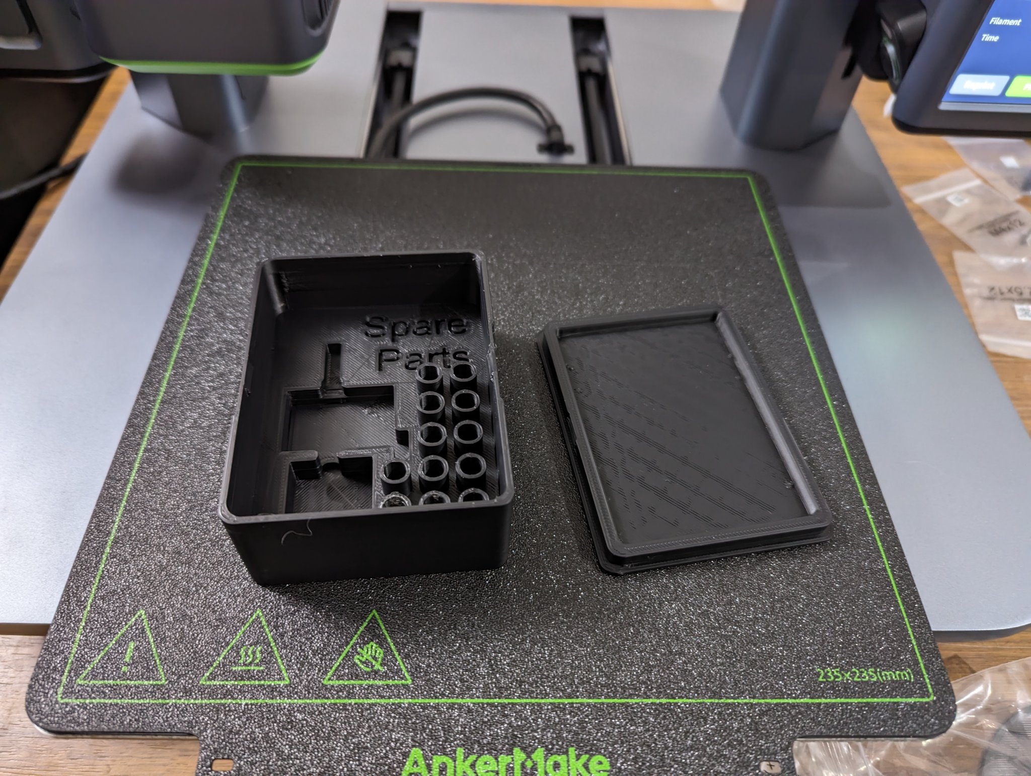 Hộp lưu trữ phụ tùng cho máy in 3D Ankermake M5