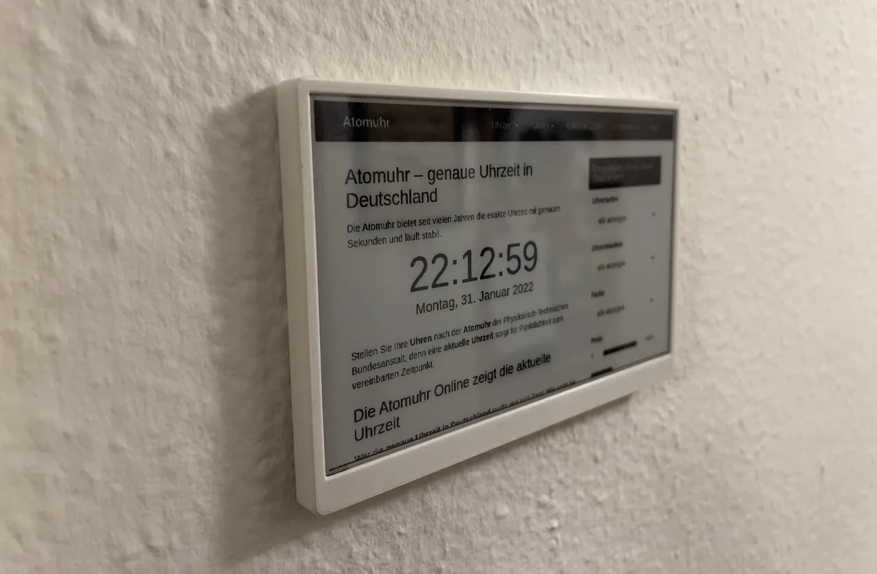 Màn hình e-paper 7.5" sử dụng nguồn pin với ESP8266