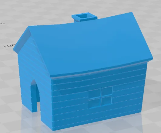 Nhà chó thu nhỏ cho vườn trong ngôi nhà búp bê của bạn