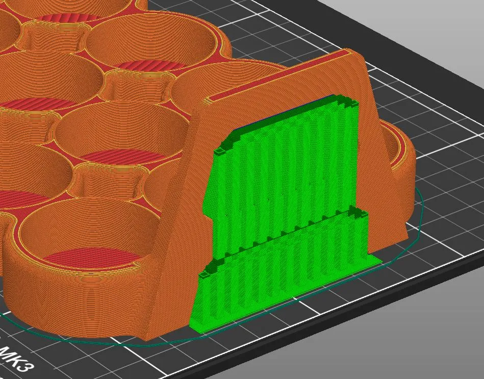 Giá đỡ sơn xếp chồng cho bình sơn Tamiya 10ml