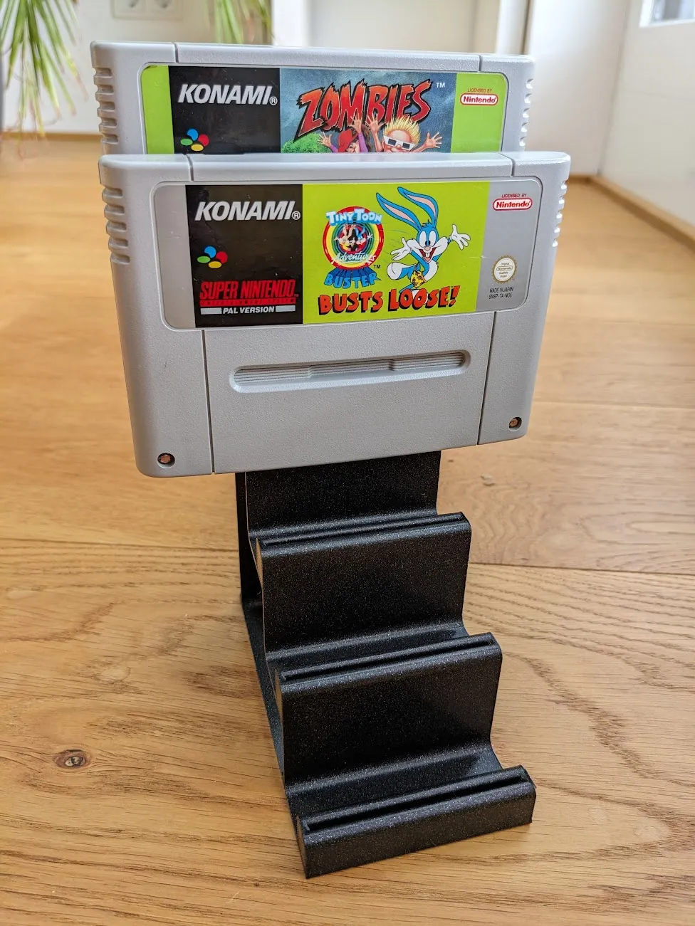 Giá đỡ băng game SNES cho 5 trò chơi