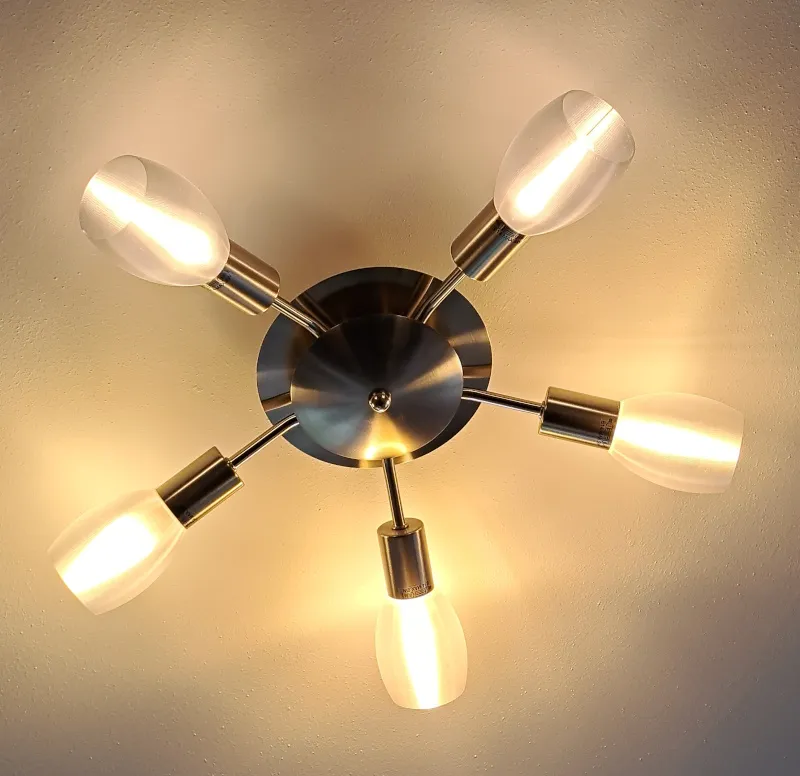 Mái đèn cho đui đèn E14 in bằng PCTG