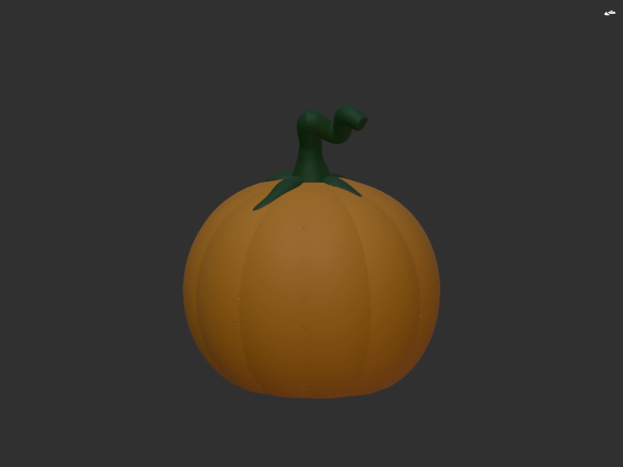 Bí ngô Halloween rỗng trung tâm độc đáo