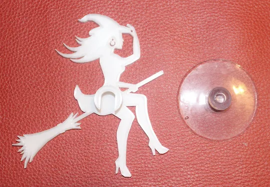 Phù thủy phát quang màu xanh dương gắn tường