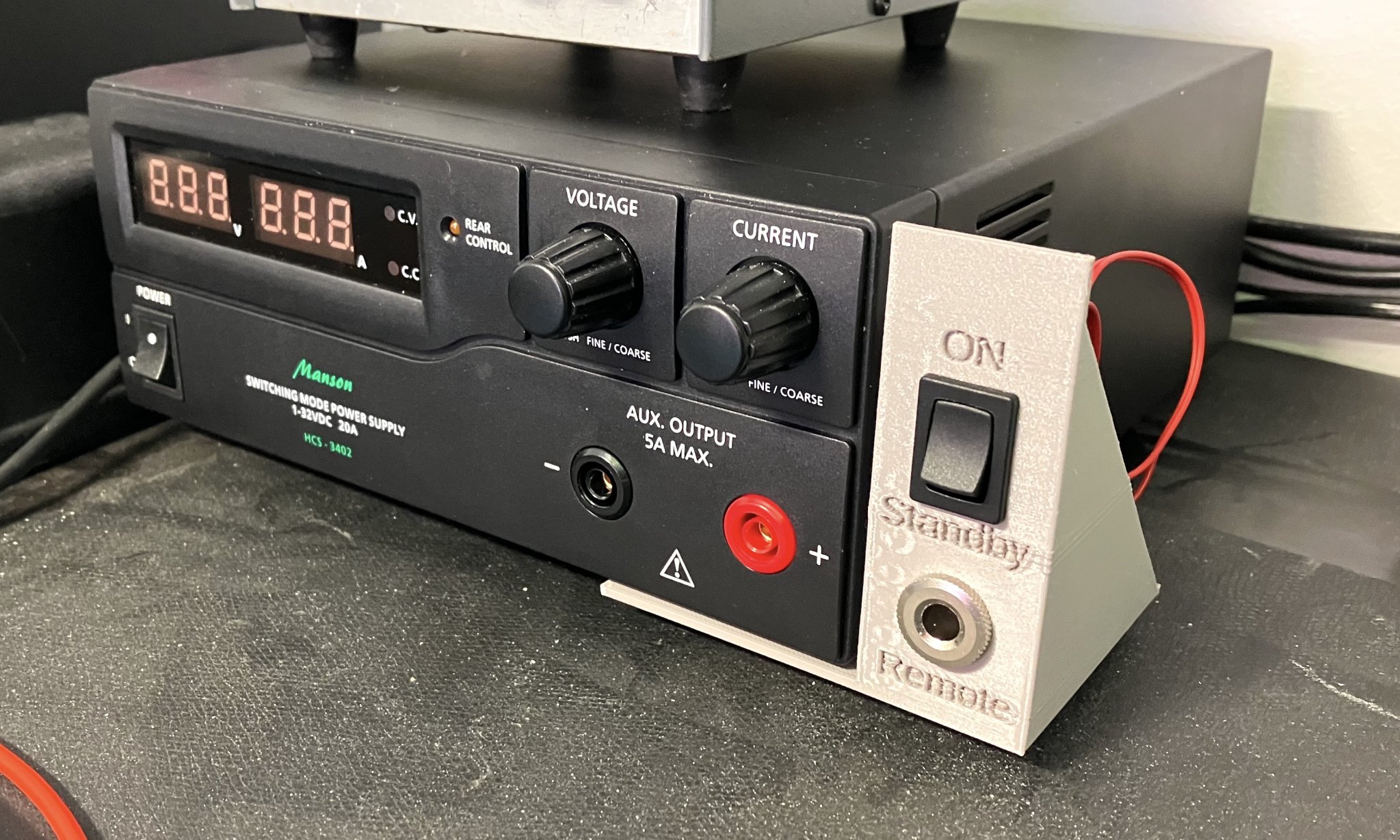 Bảng điều khiển từ xa Manson HCS Series cho nguồn DC