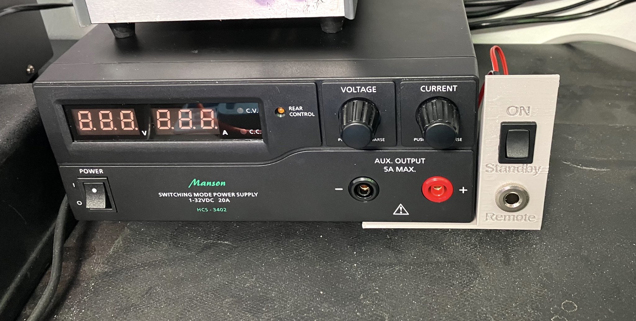 Bảng điều khiển từ xa Manson HCS Series cho nguồn DC