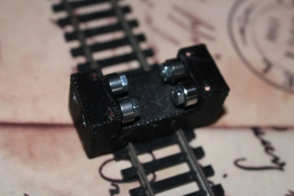 Bàn thử nghiệm cho tàu lửa HO với bánh xe 8 mm