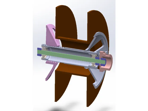 Giá đỡ cuộn filament cải tiến cho SV01pro/SV04