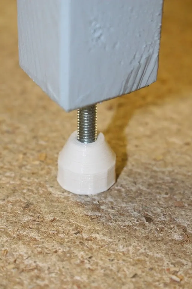 Giá đỡ điều chỉnh chân module cho mô hình đường sắt