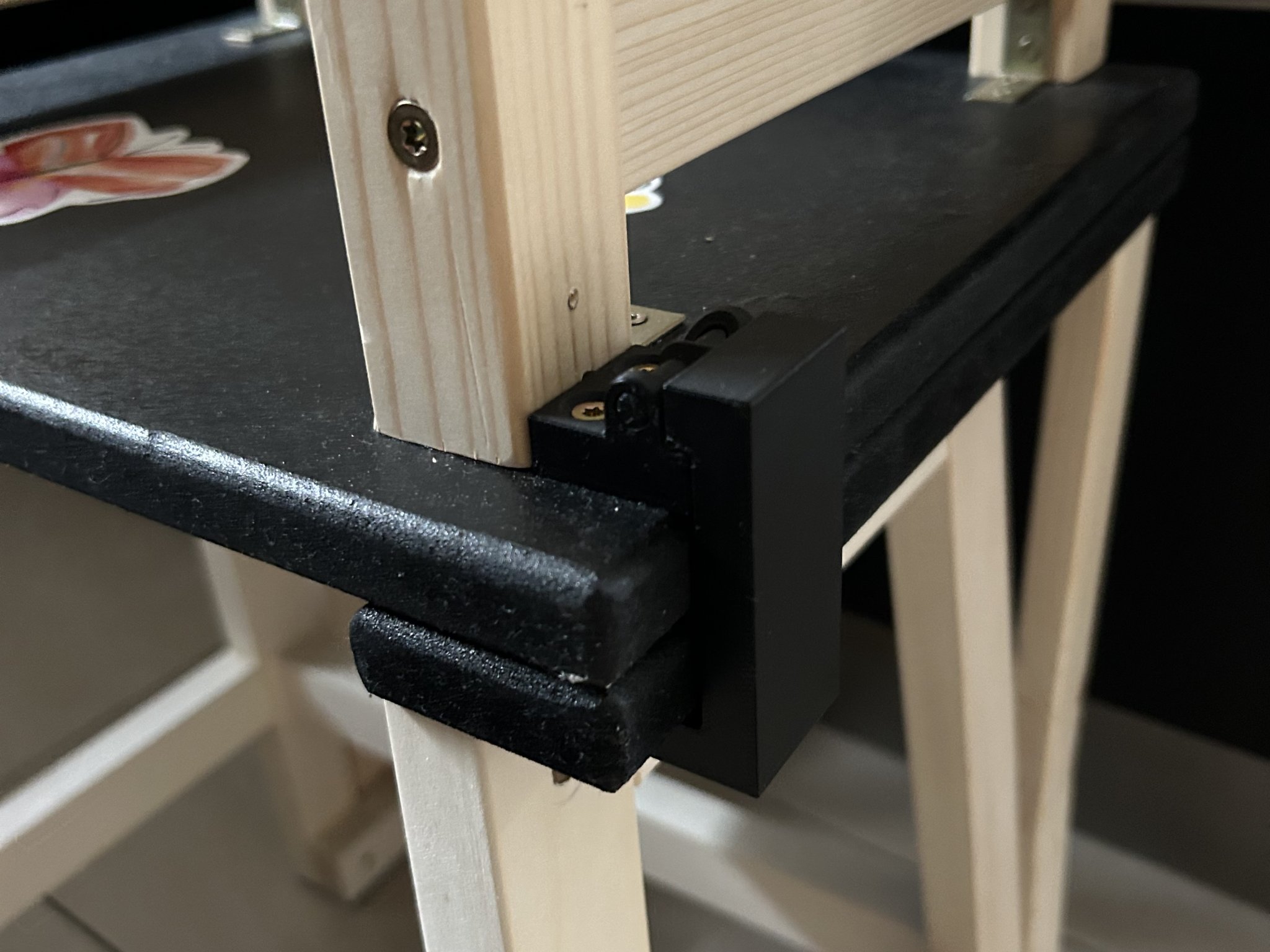 Bộ kẹp Scharnier in tại chỗ cho 2 tấm gỗ 18mm