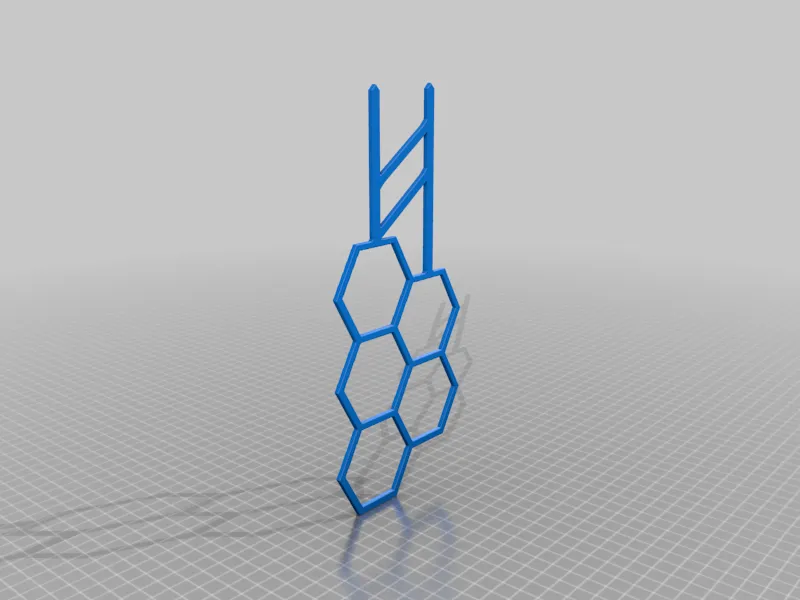 Giá đỡ tổ ong đơn giản cho cây nhỏ