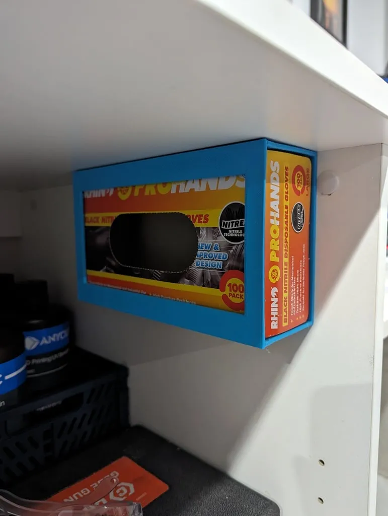 Giá đỡ hộp găng tay nitrile cho in resin