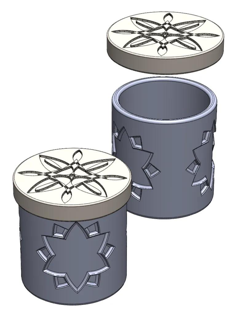 Cốc trà gốm có nắp thiết kế độc đáo