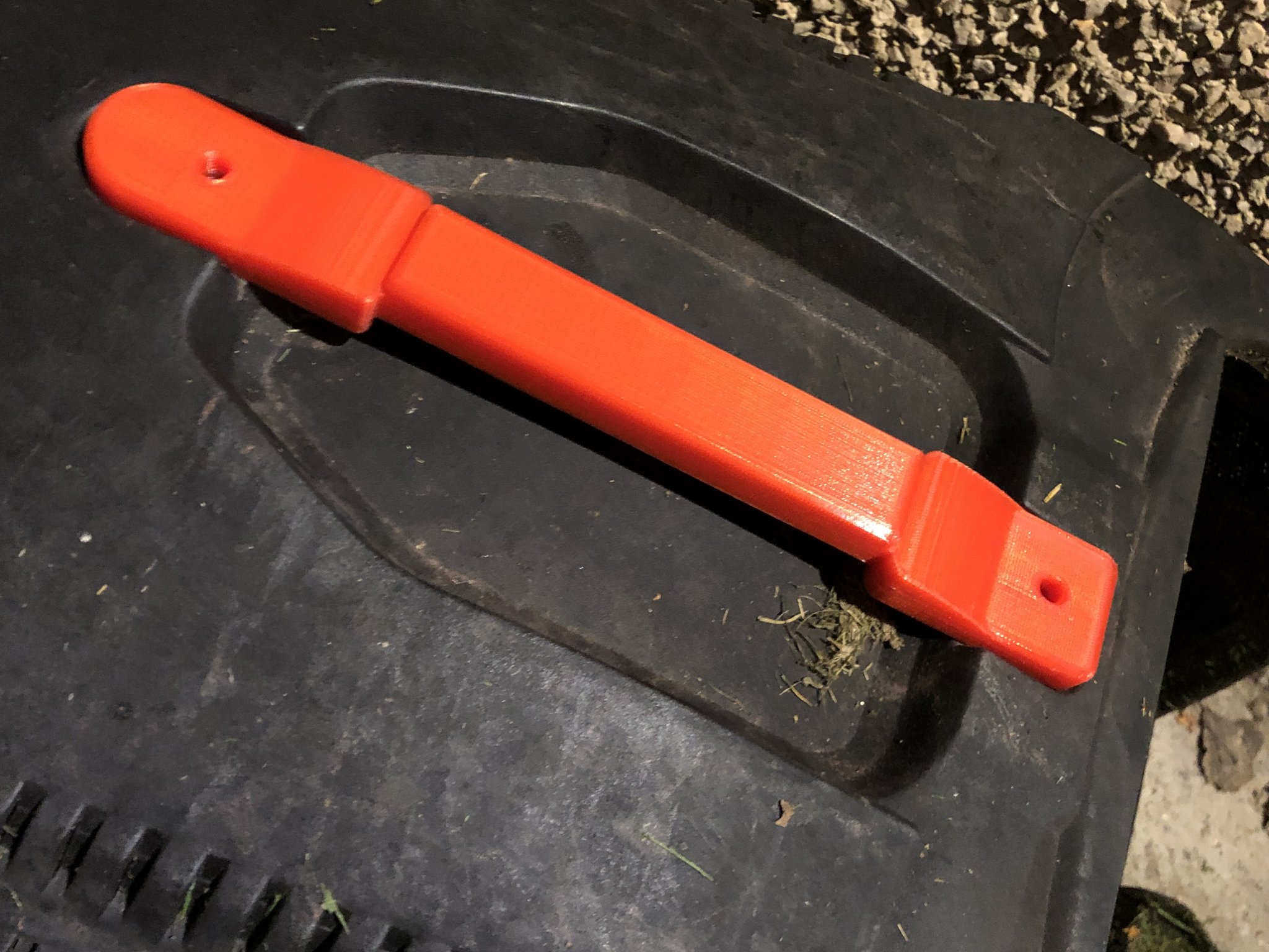 Tay cầm thay thế cho máy cắt cỏ Florabest từ Lidl