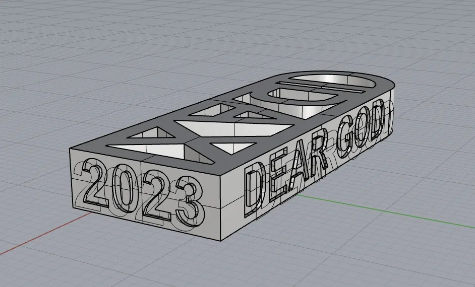 Móc chìa khóa Dax in 3D từ sự kiện gặp gỡ tại Edmonton