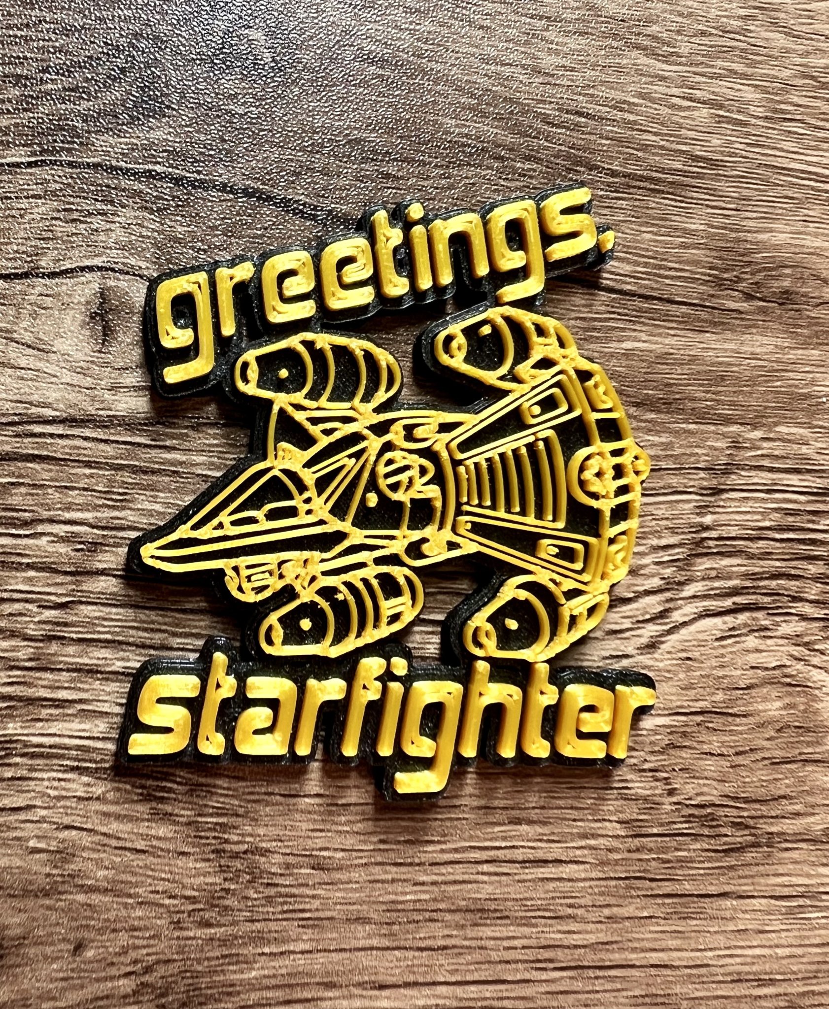 Nam châm Starfighter Cuối Cùng (8x3mm)