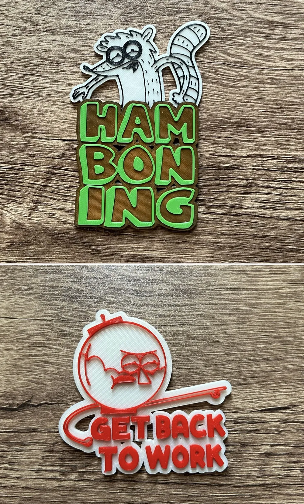 Nam châm Rigby trong Regular Show (8x3mm) CẬP NHẬT