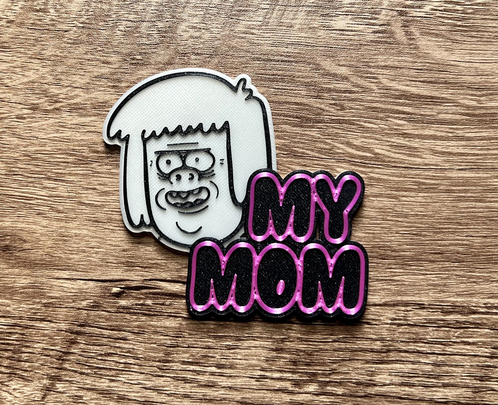 Nam nhân cơ bắp từ Regular Show - Nam châm 8x3mm