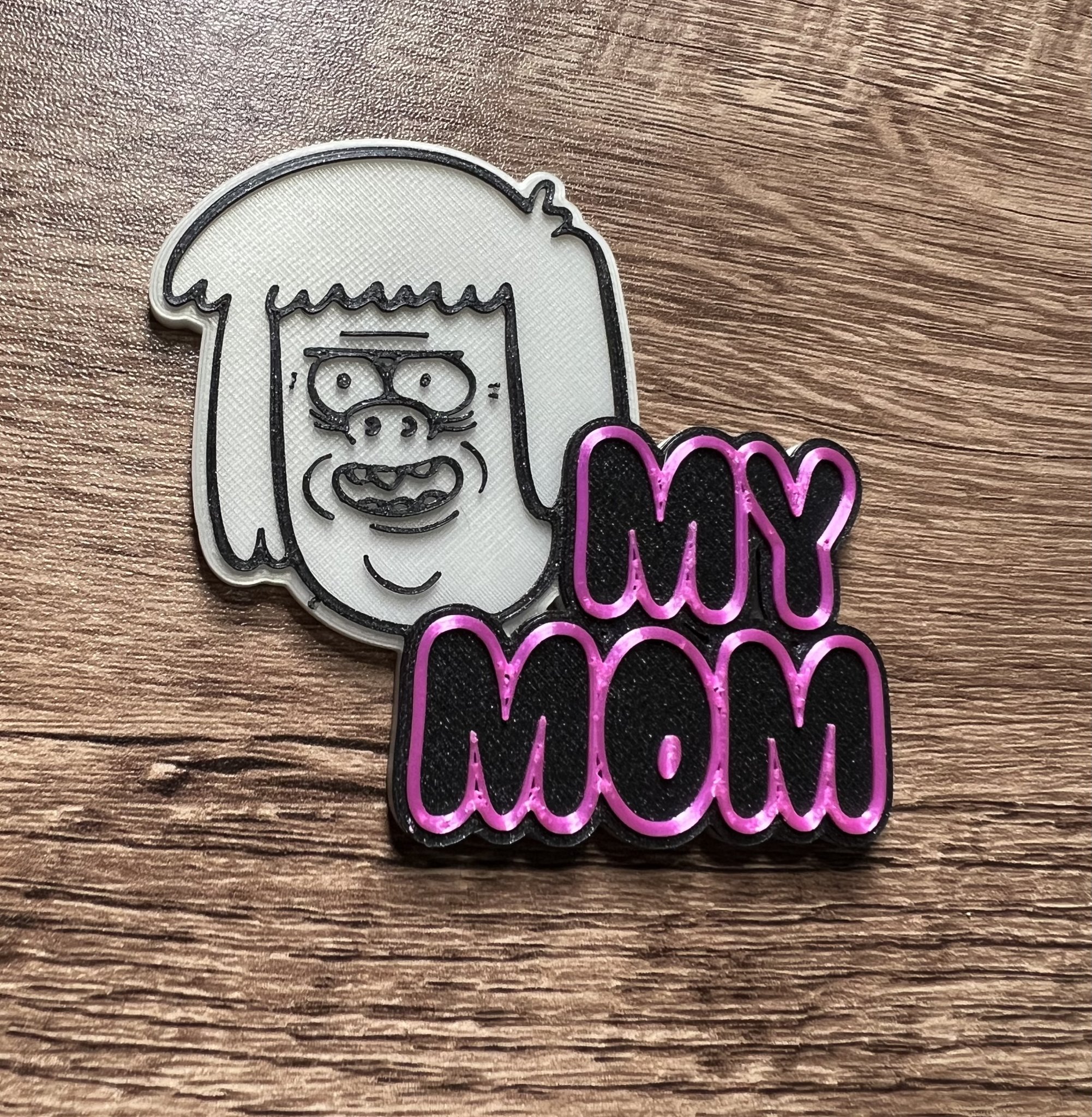 Nam nhân cơ bắp từ Regular Show - Nam châm 8x3mm