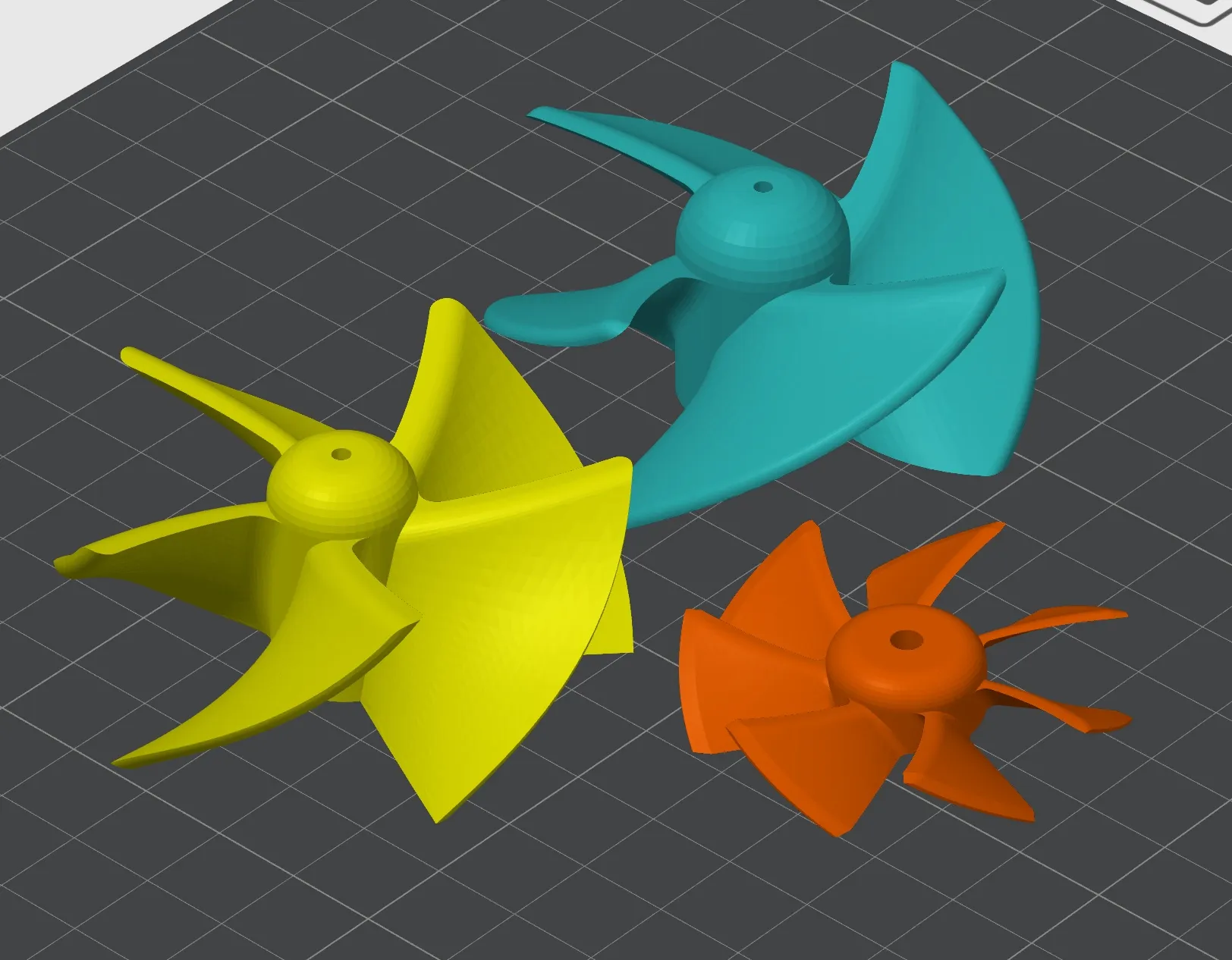 Lưỡi quạt thay thế có thể tùy chỉnh cho máy in 3D