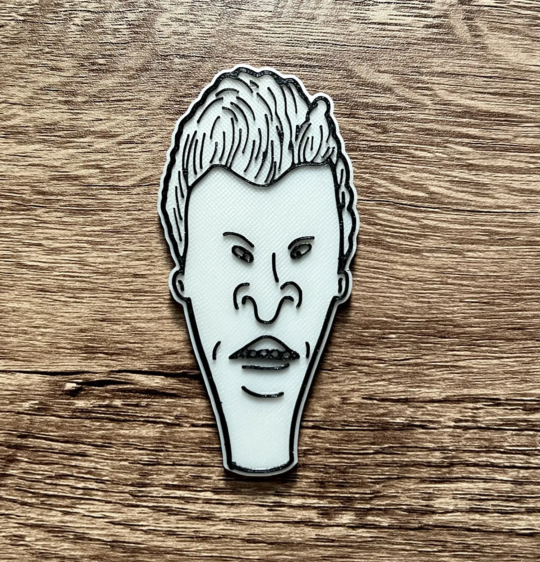 Nam châm Butthead 8x3mm hình Beavis và Butthead