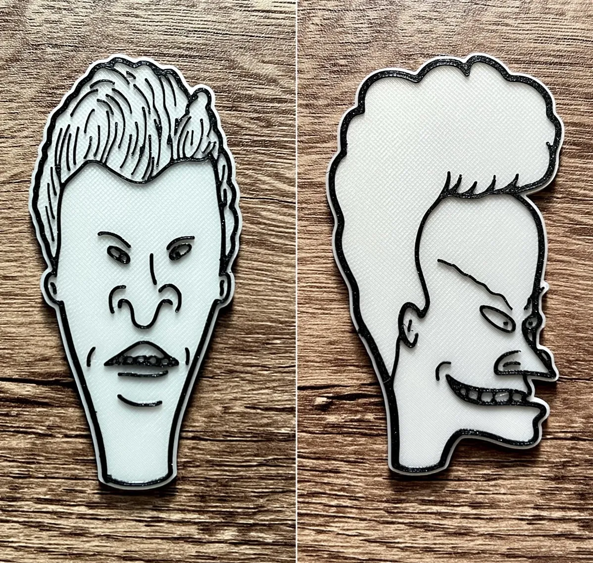 Nam châm Beavis 8x3mm phong cách hoạt hình