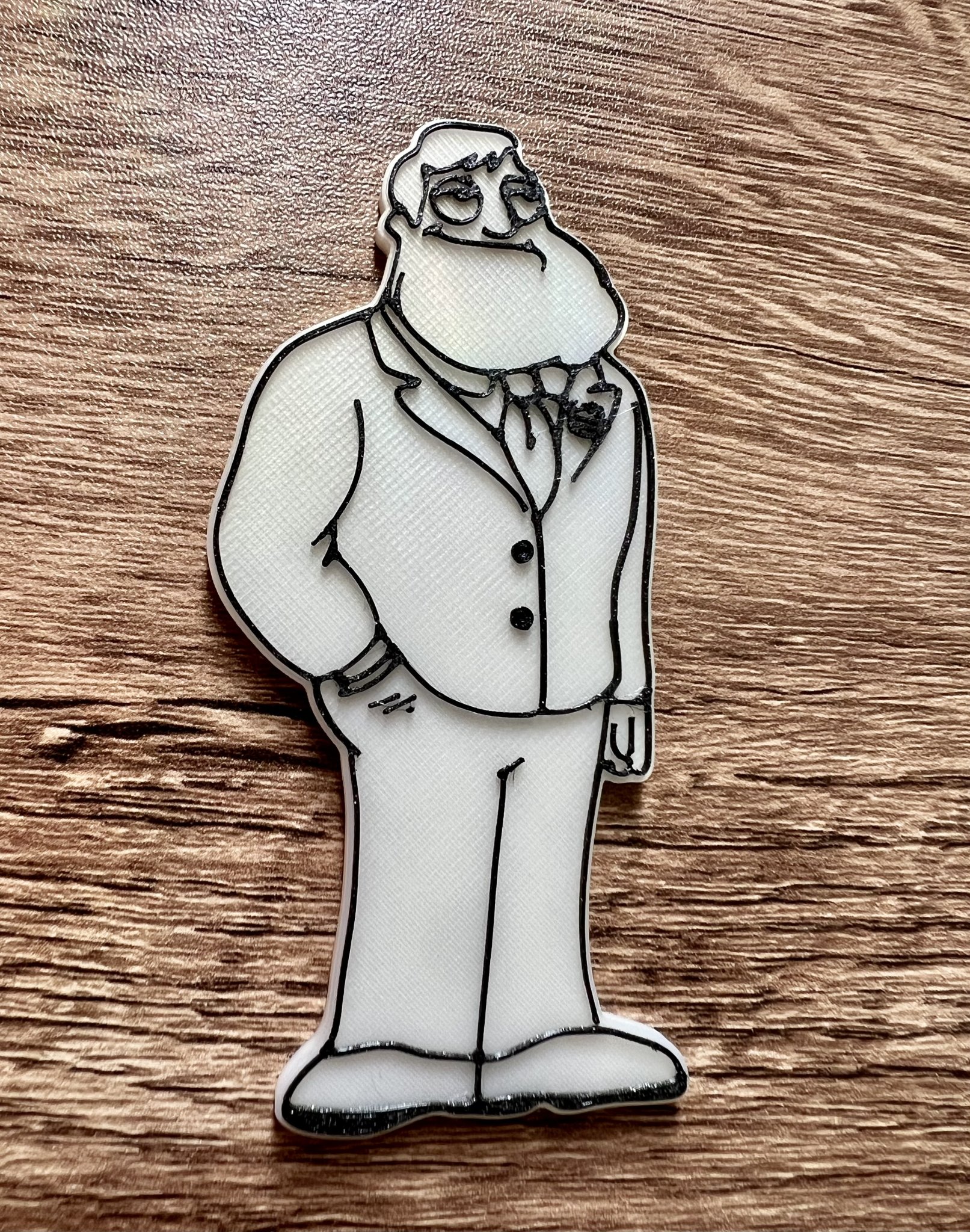 Nam diễn viên Stan trong American Dad với nam châm 8x3mm