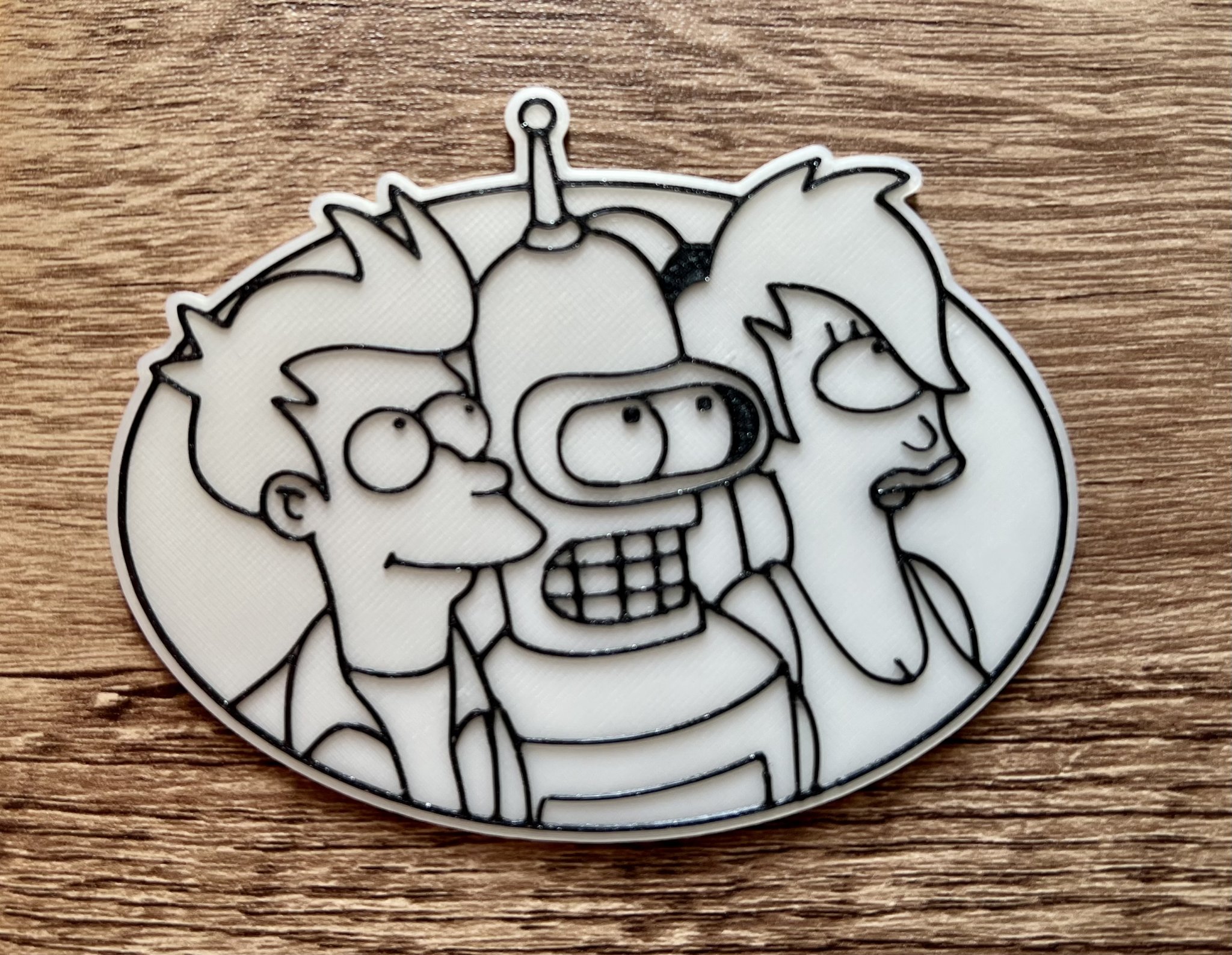 Nam châm Futurama hình Bender (8x3mm)