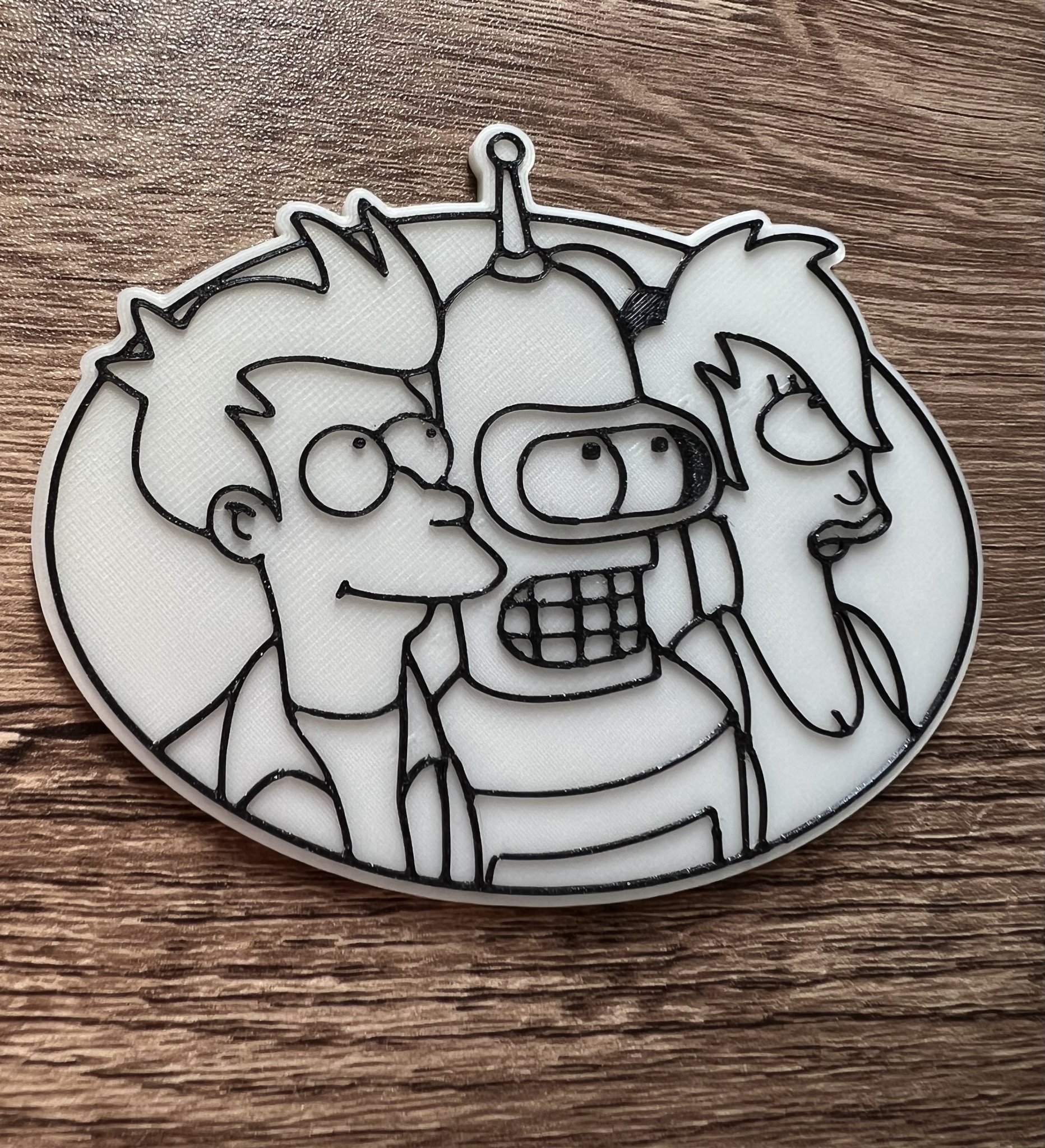 Nam châm Futurama hình Bender (8x3mm)