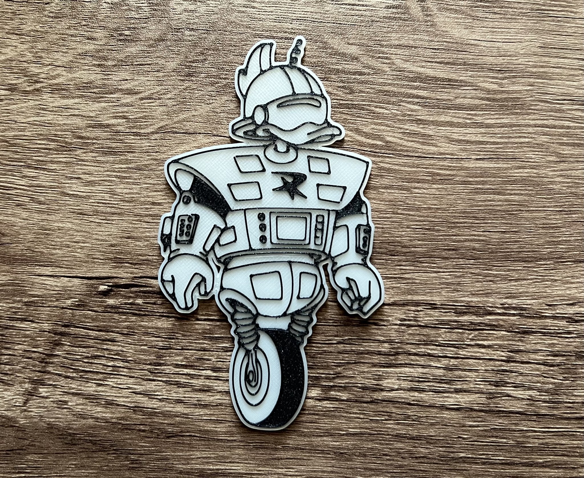 Nam châm Gizmoduck từ Duck Tales (8x3mm)