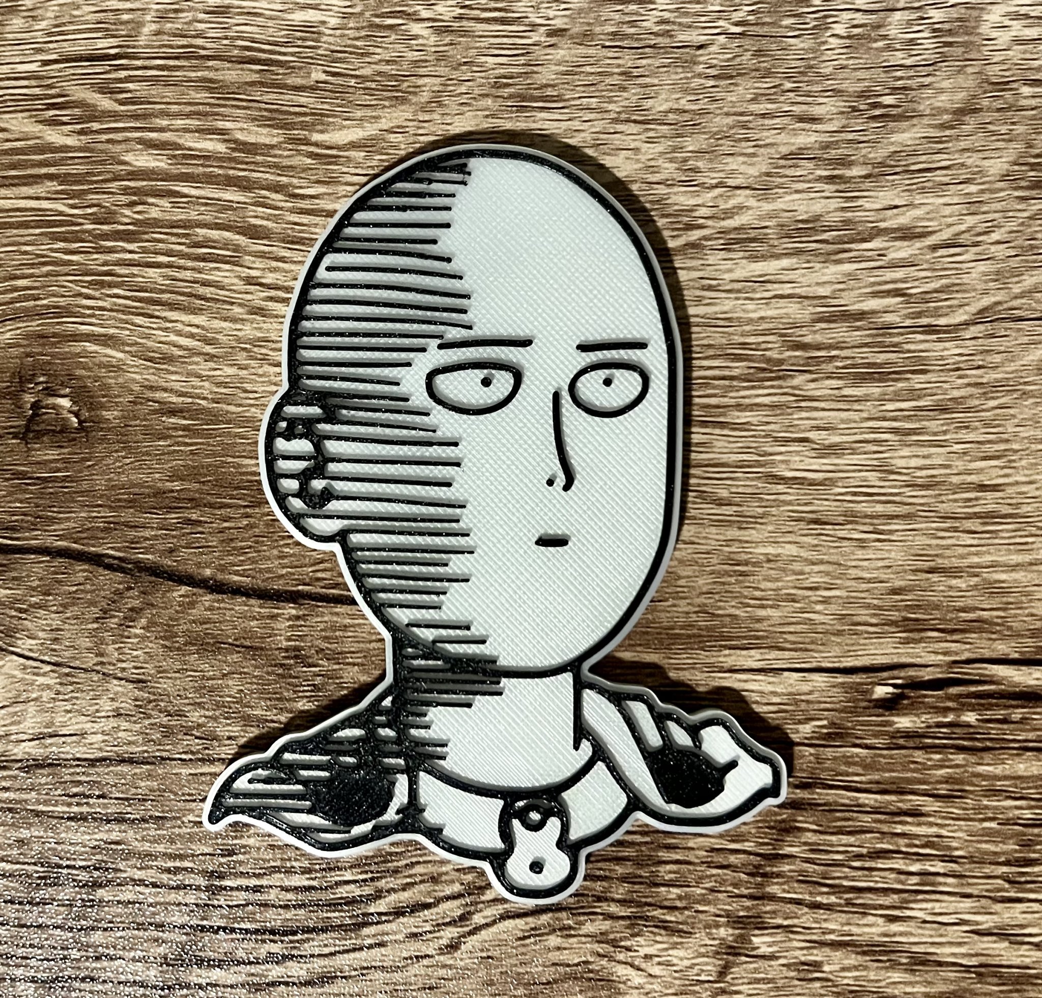 Nam siêu anh hùng Saitama với nam châm 8x3mm