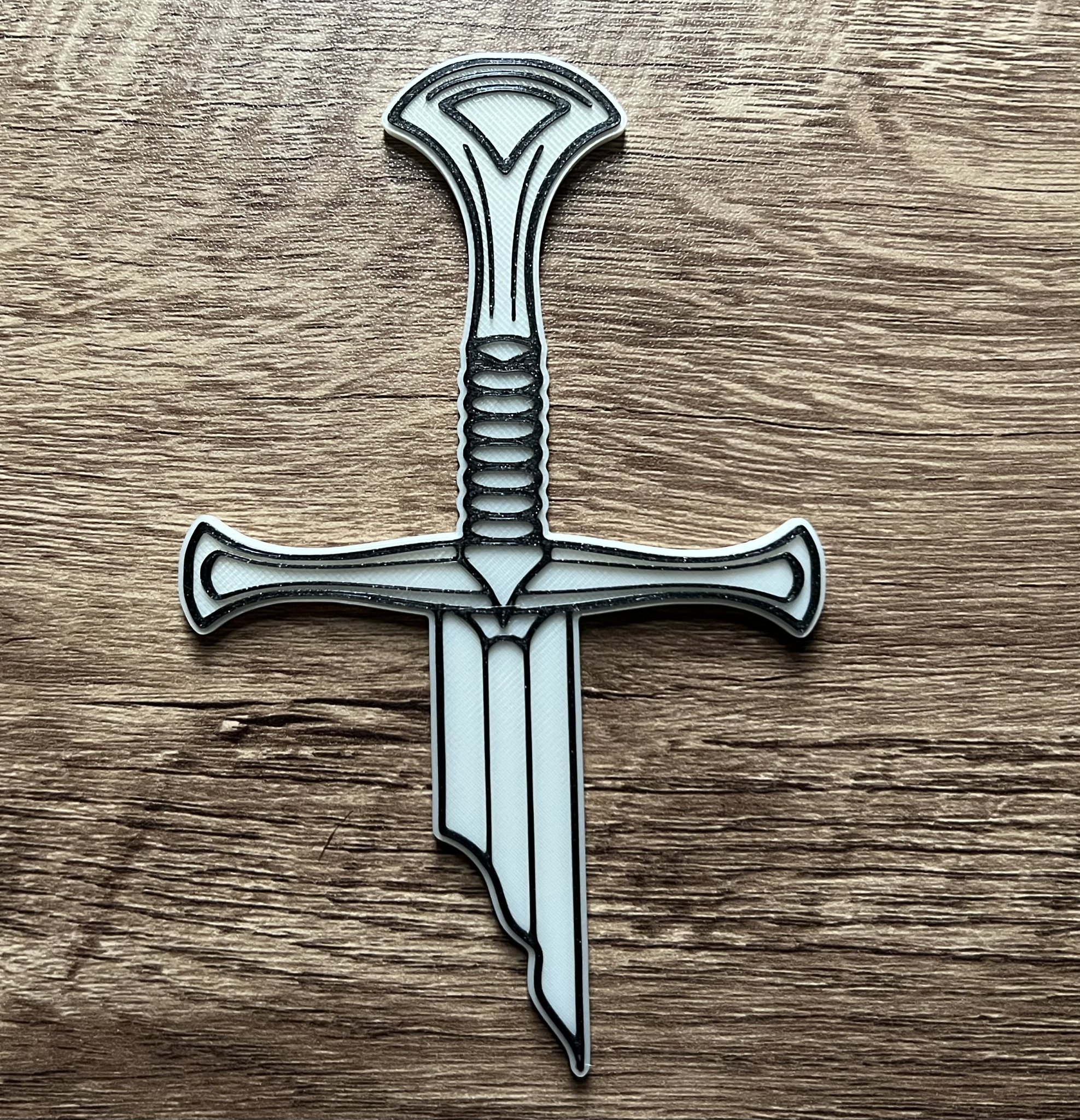 Nam châm Narsil / Anduril từ LoTR (8x3mm)