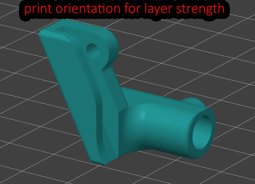 Giá đỡ ống filament cho máy in 3D Ender 3 Pro