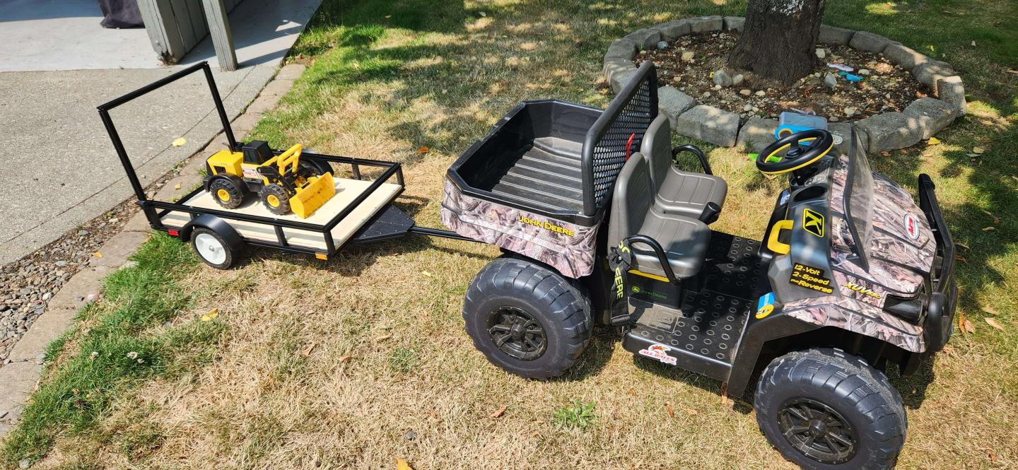 Xe kéo mini cho trẻ em kiểu gator