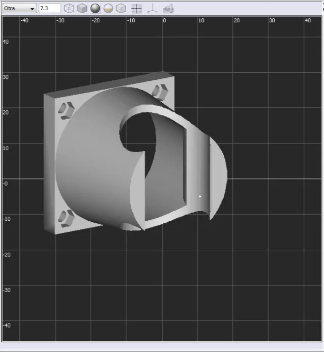 Bộ ống dẫn quạt cho hotend Argento bằng kim loại hoàn toàn