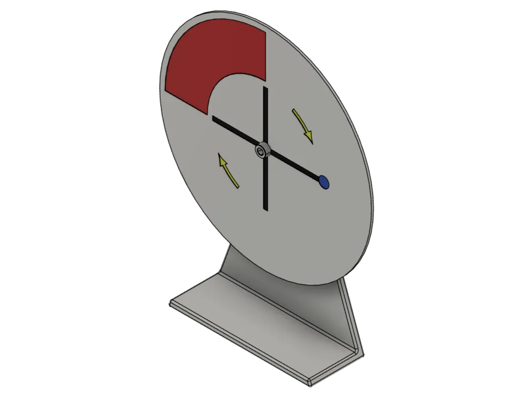 Đĩa quay thu hình đường kính 20cm cho lớp kỹ thuật