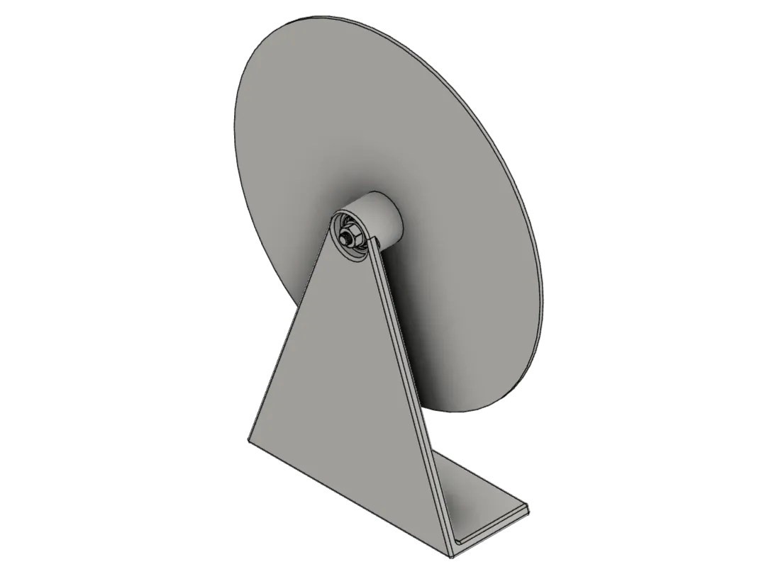 Đĩa quay thu hình đường kính 20cm cho lớp kỹ thuật