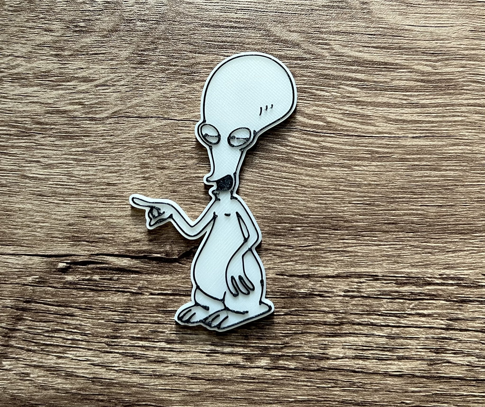 Nam châm Roger từ bộ phim American Dad (8x3mm)