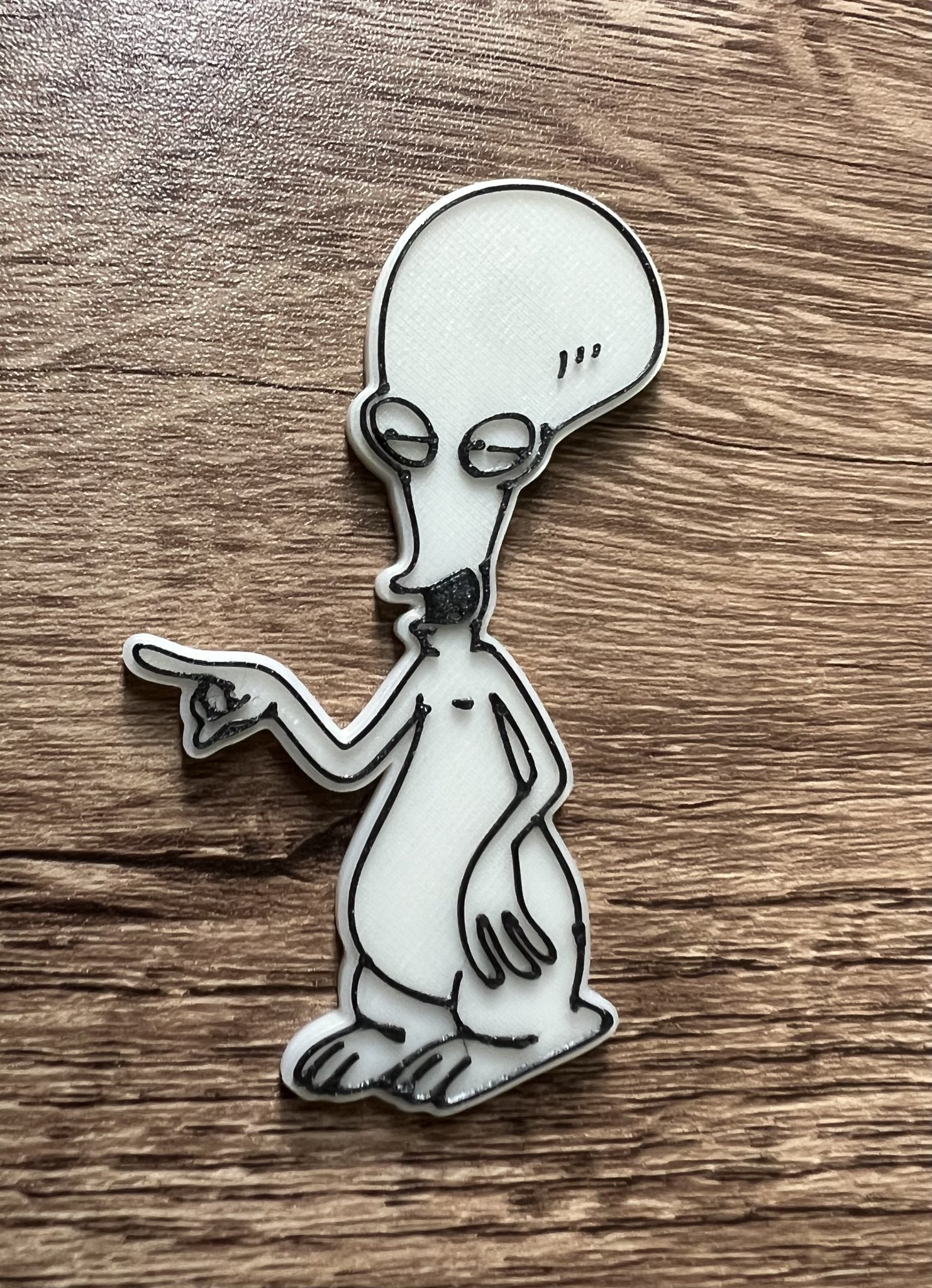 Nam châm Roger từ bộ phim American Dad (8x3mm)