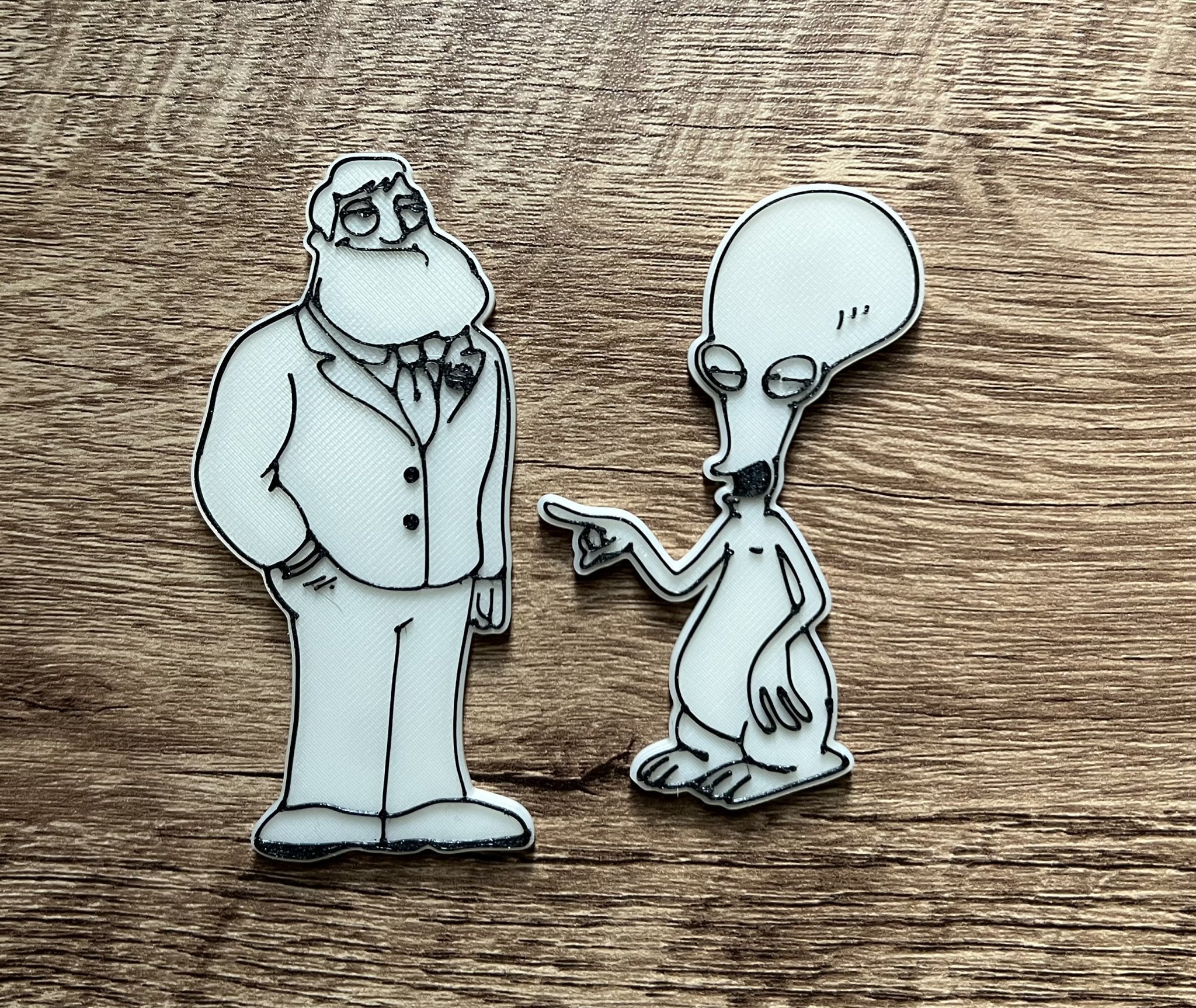 Nam châm Roger từ bộ phim American Dad (8x3mm)