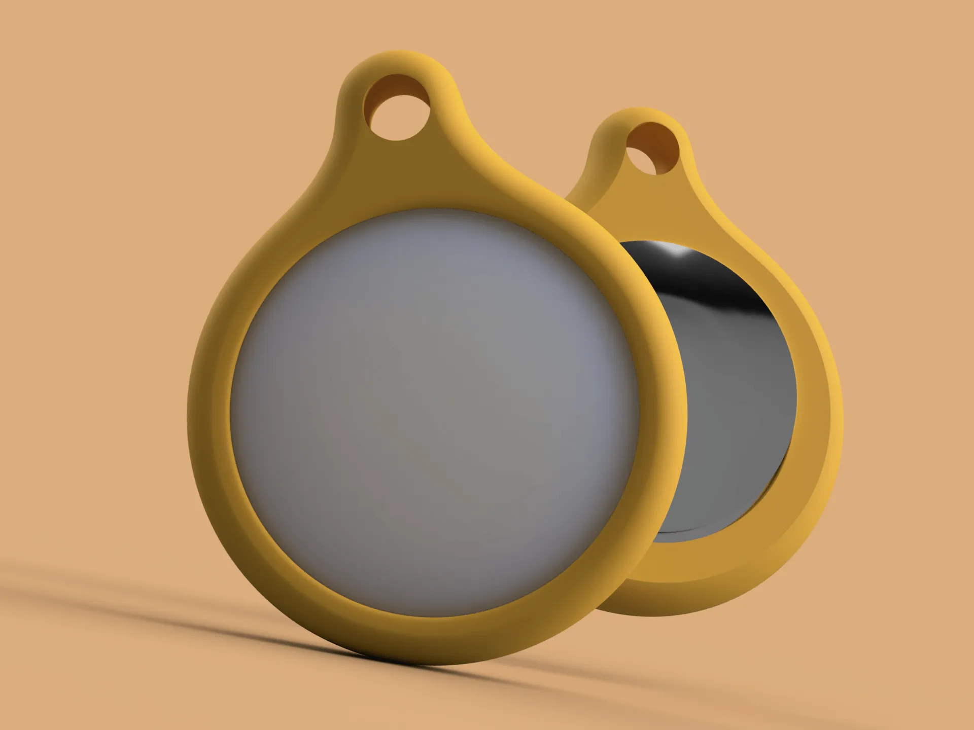 Bao da Airtag cho móc chìa khóa (phiên bản PLA & TPU)