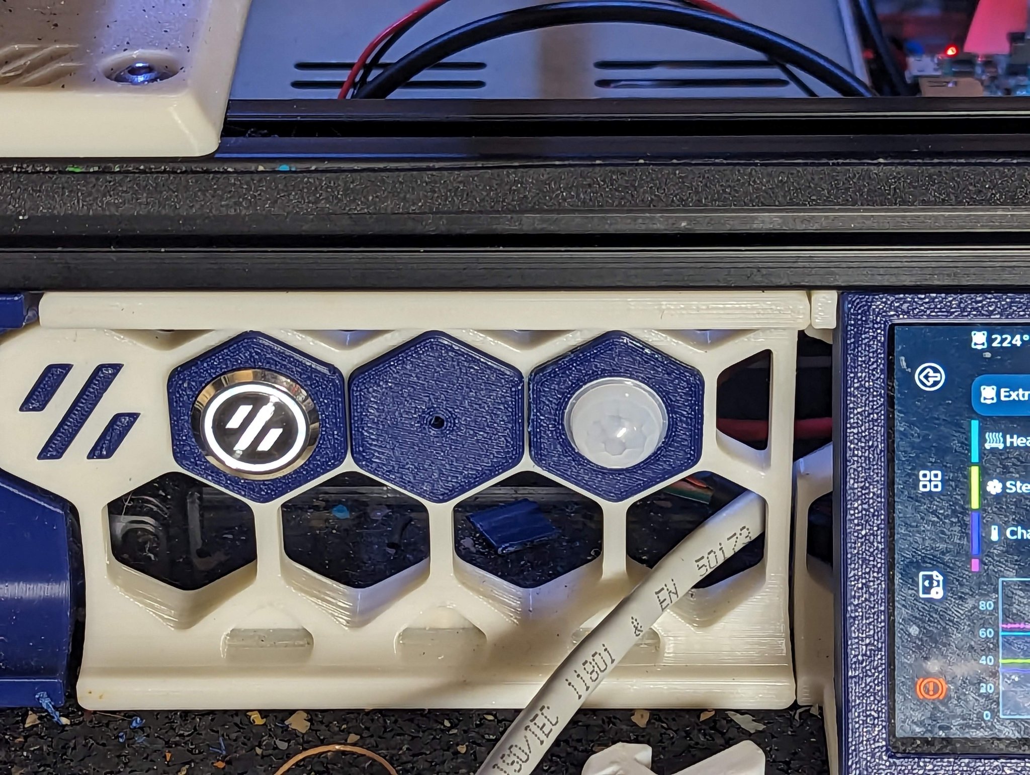 Phụ kiện lắp đặt cho nút nguồn và cảm biến chuyển động